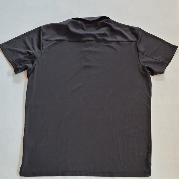 Black Performance Polo Shirt Athletic Design - Picture 3 of 7